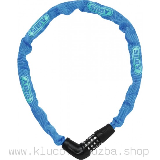 Bicyklový reťazový zámok ABUS Steel-O-Chain 5805C/75 blue